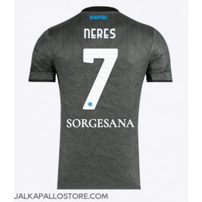 SSC Napoli David Neres #7 Kolmaspaita 2024-25 Lyhythihainen